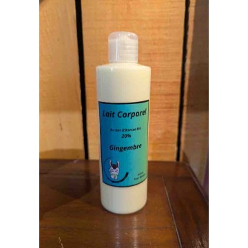 Lait corporel au lait d'ânesse gingembre