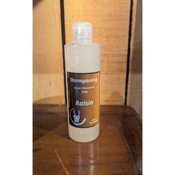 shampooing au lait d'ânesse raisin