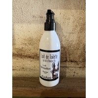 Lait  de toilette démaquillant au lait d'ânesse 